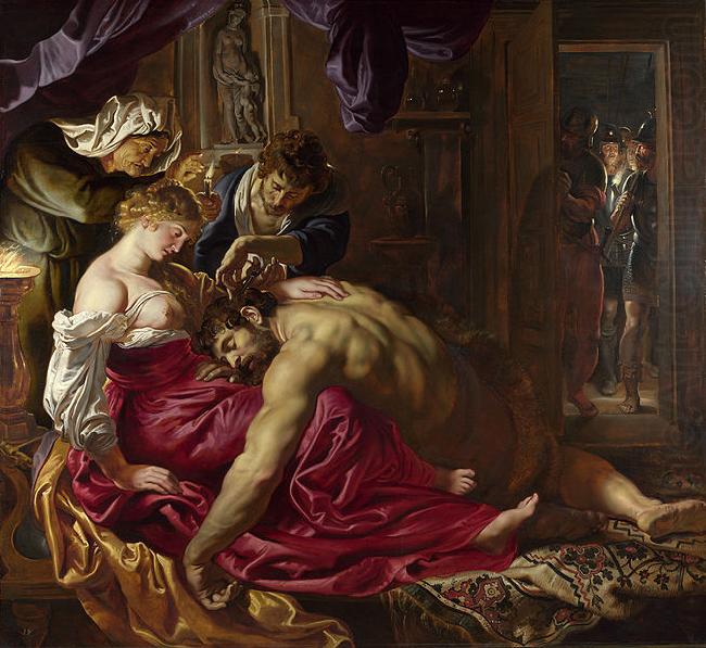 Samson and Delilah, Peter Paul Rubens